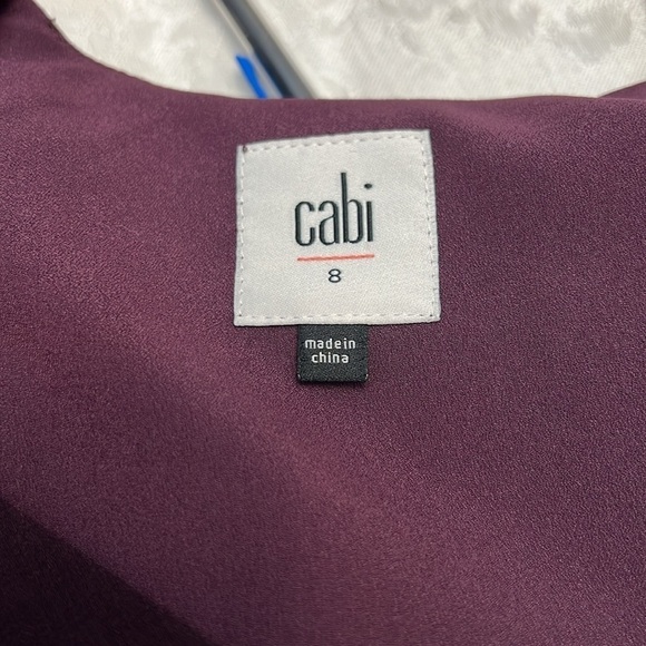 Cabi Treasure Paisley Crossover Style V Neck Midi Dress Style 3461 - Picture 12 of 12